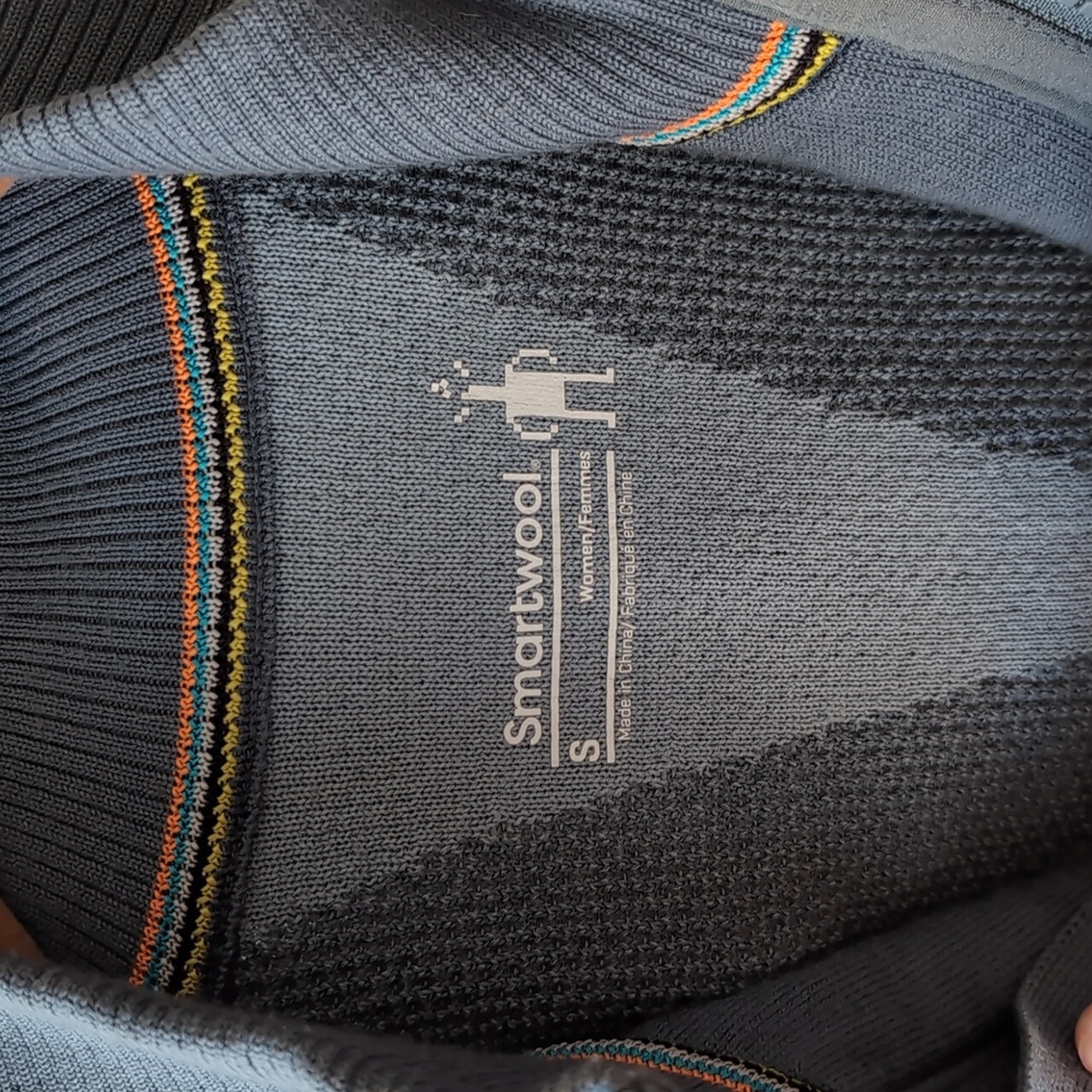 Smartwool Intraknit Merino Insulated Jacket Pewter Blue S - Picture 8 of 14